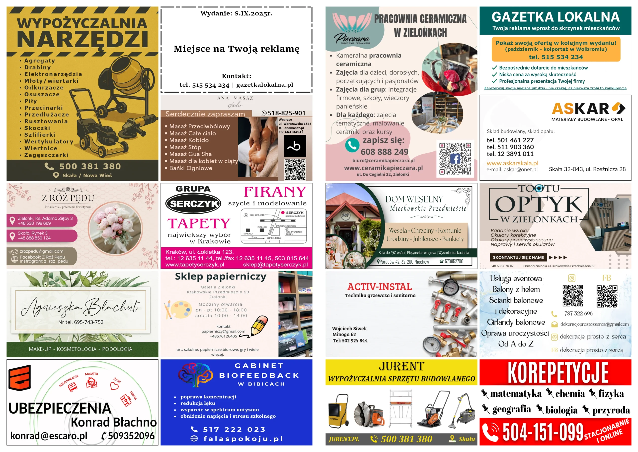 GazetkaLokalna wydanie Skała - S.IX.2025r